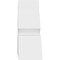 Ekena Millwork Richland Architectural Grade PVC Gable Bracket, 48"W x 16"H x 6"D x 6"F, 8/12 Pitch GBP048X16X0606RIC00 - alternate 3
